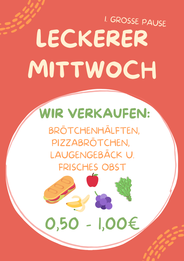 Leckerer Mittwoch - Werbeplakat (1)